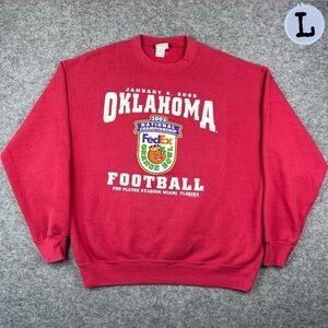 Vintage Oklahoma Sooners Football Crewneck Sweatshirt